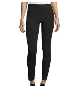 NWOT Helmut Lang Womens Black Stretch Leggings P